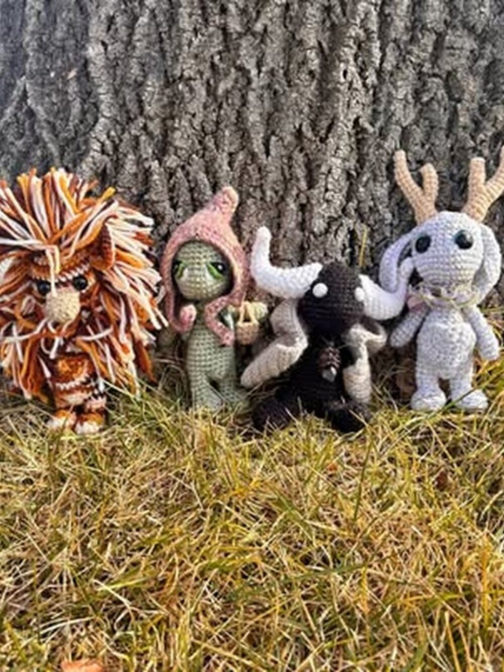 Custom Impkin Doll - Handmade Crochet Art Doll with Trinket